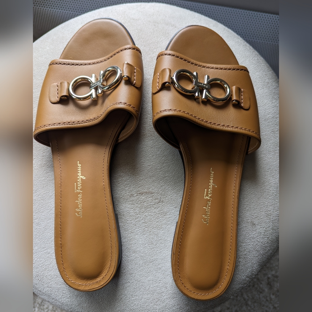Salvatore Ferragamo Rhodes Slides